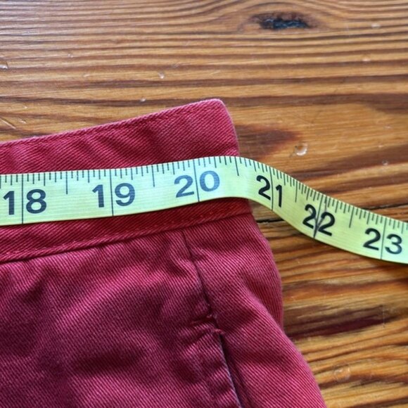 Chaps Mens Red Flat Front Shorts Size 42 - Picture 8 of 12